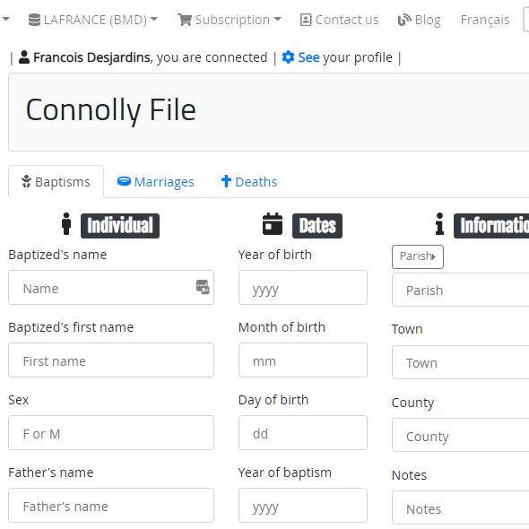 Connolly File search engine
