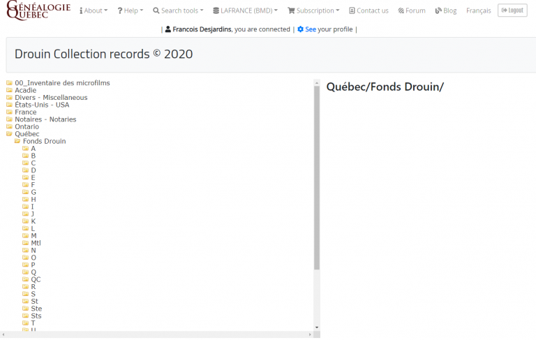 [Legacy Tool] The Drouin Institute's Great collections