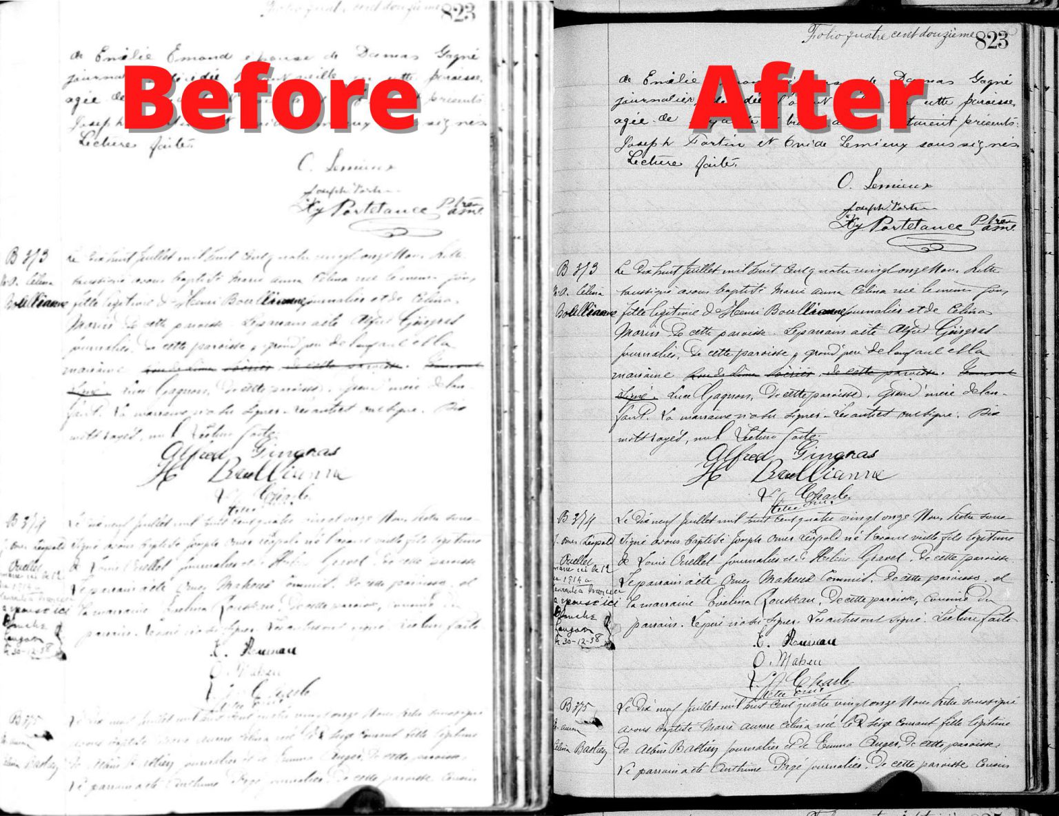 Drouin Collection rescanning on Genealogy Quebec